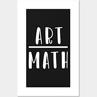 Art over Math. Posters and Art